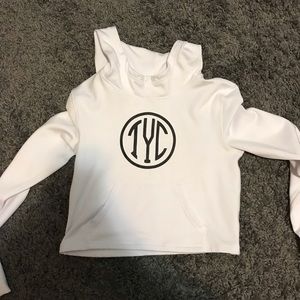 TYC cropped hoodie